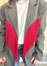 Carica l'immagine nel visualizzatore di Gallery, Blazer con frange