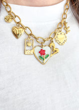 Carica l'immagine nel visualizzatore di Gallery, Collana catena con charms
